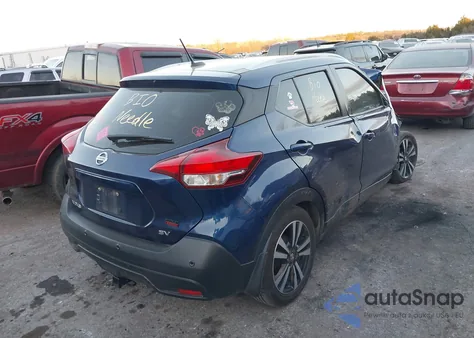 2020 Nissan Kicks Sv Xtronic Cvt z USA, uszkodzony, nr VIN 3N1CP5CV9LL560025